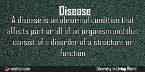 Disease Diversity In Living World Explanation