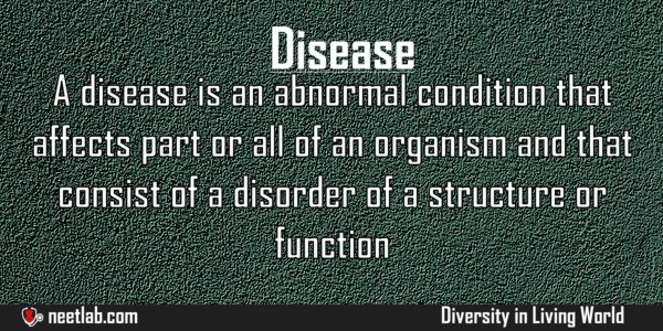 Disease Diversity In Living World Explanation 