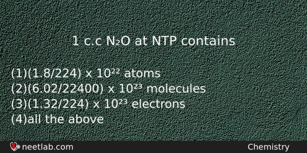 1 Cc No At Ntp Contains Chemistry Question 