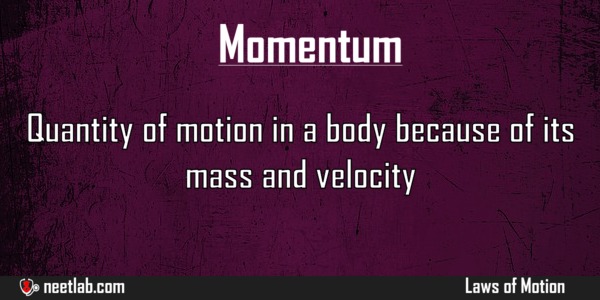 Momentum Laws Of Motion Explanation 