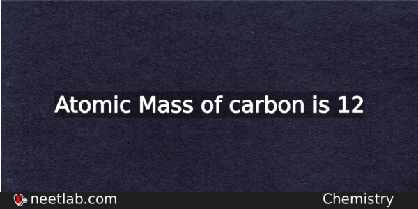atomic mass of carbon