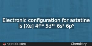 What Is The Electronic Configuration For Astatine Chemistry