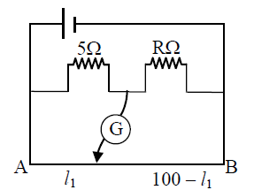 The Resistances In The Two Arms Of The Meter Bridge Are 5Ω And RΩ Q 40
