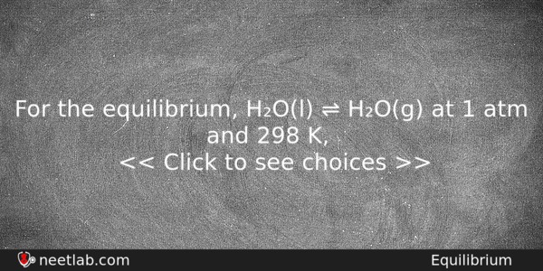 For The Equilibrium Hol Hog At 1 Atm And Chemistry Question 