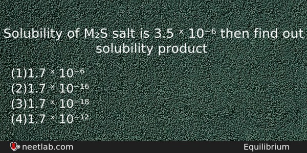 Solubility Of Ms Salt Is 35 10 Then Find Chemistry Question 