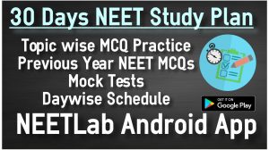 30 Days Neet Study Plan
