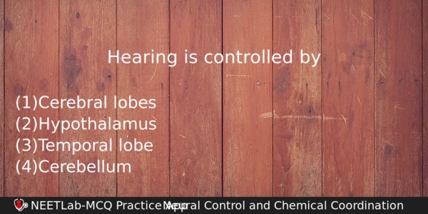 Hearing Is Controlled By Biology Question 